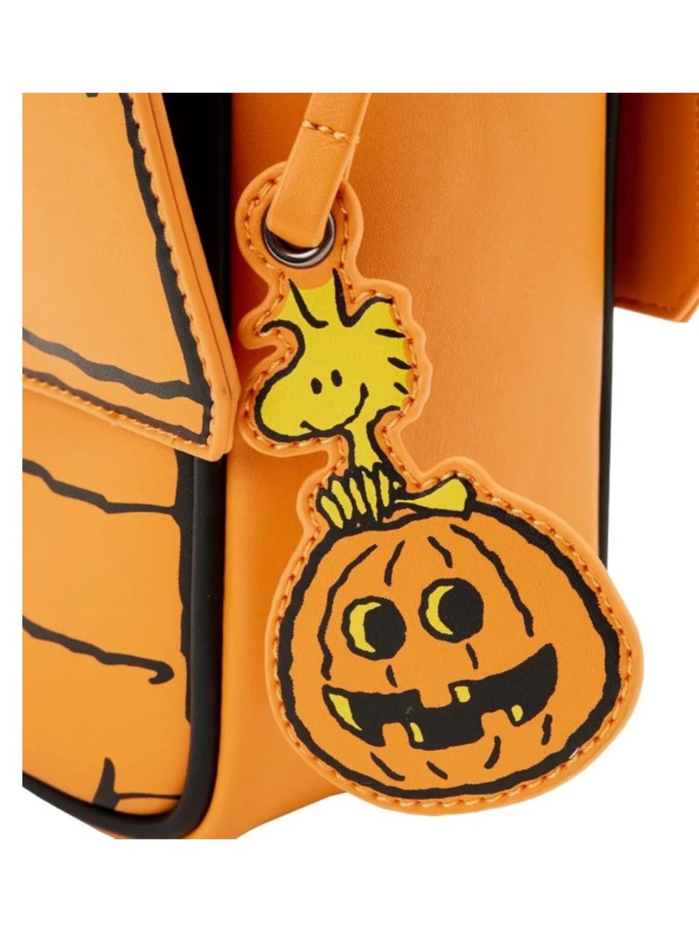 Loungefly Peanuts Great Pumpkin Snoopy Doghouse Crossbody Bag - Picture 6 of 7